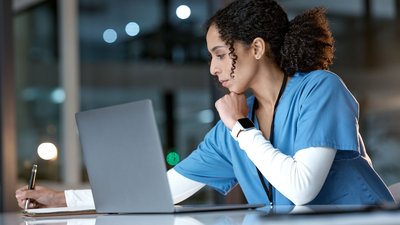 Doctor learning with a computer