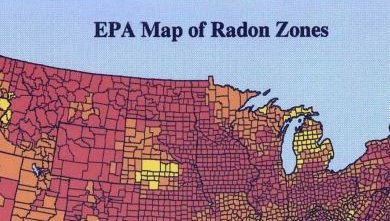 EPA Map of Radon Zones