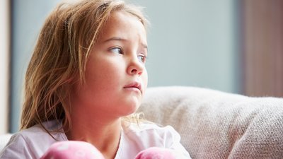 Girl looking away